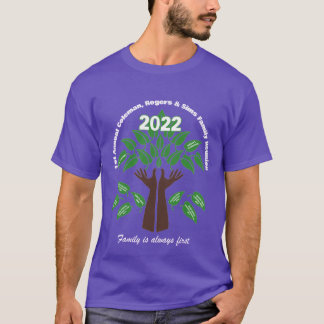 T-shirt de réunion familiale Coleman, Rogers & Sim