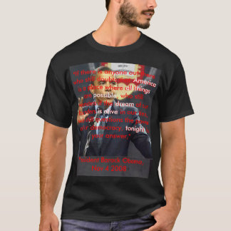 T-shirt de rêve américain