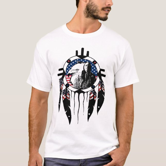 T-shirt de rêve américain (Devant)