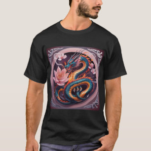 T-shirt de rêve de dragon lunaire"