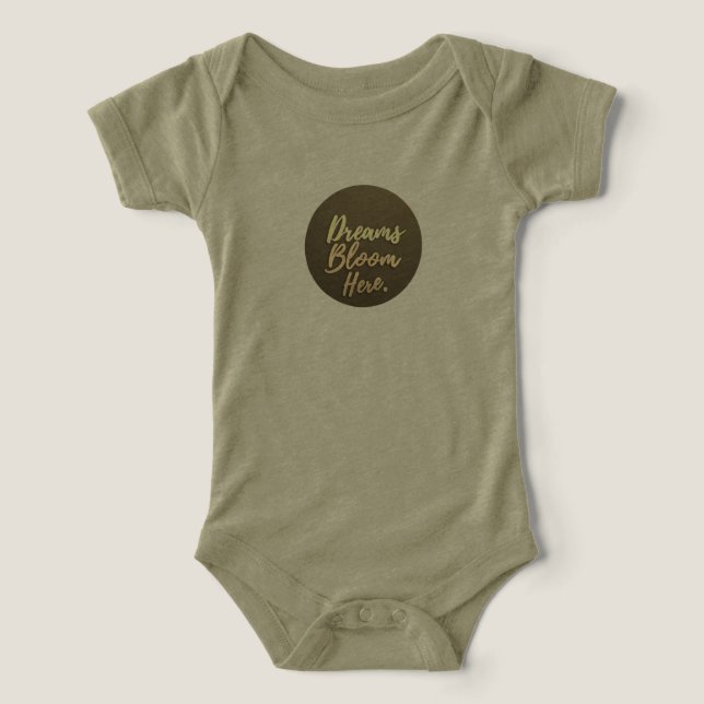 T-shirt de rêve fleuri ici (Design Recto)