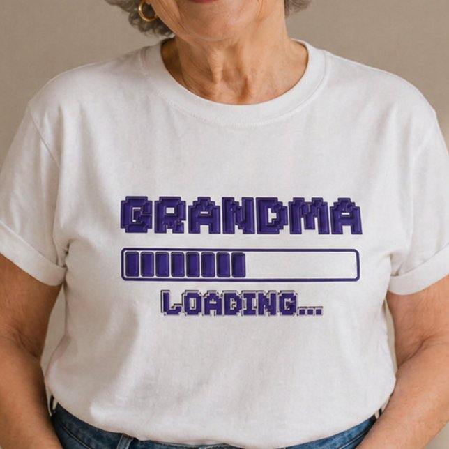 T-shirt de révélation de grossesse de grand-mère e (Créateur téléchargé)
