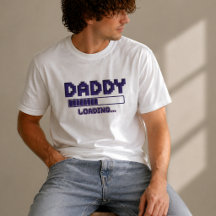 T-shirt de révélation de grossesse Papa Chargement