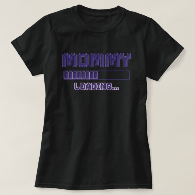 T-shirt de révélation de grossesse pour maman (Design devant)