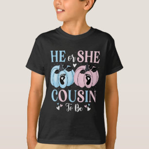 T-shirt de révélation du sexe de la citrouille d'H