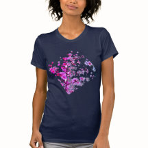 T-shirt de rêves florissants
