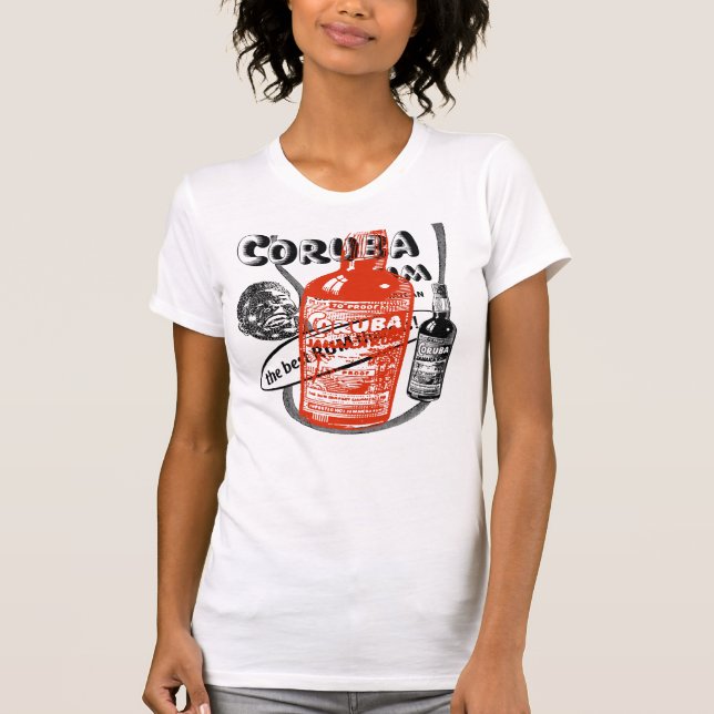 T-shirt de rhum d'Oxygentees Coruba (Devant)