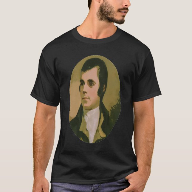 T-shirt de Robert Burns (Devant)