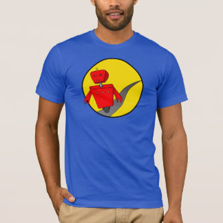 T-shirt de robot de l'emballement des hommes