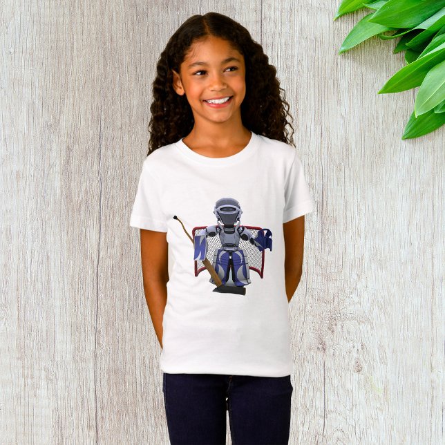 T-shirt de Robot Playing Ice Hockey (Créateur téléchargé)