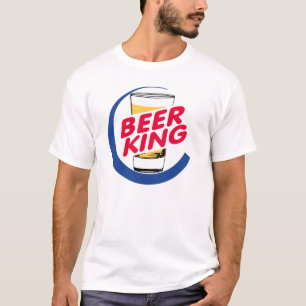 T-shirt de roi de bière