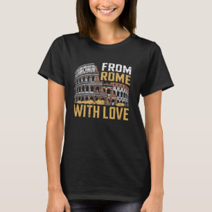 T-shirt De Rome avec l'Empire romain d'amour