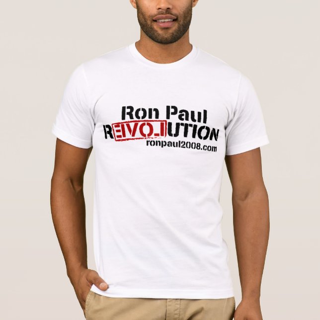 T-shirt de Ron Paul (Devant)