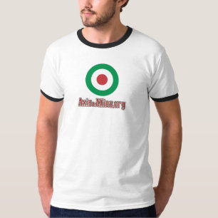 T-shirt de rondeau de .org Italie d'axe et