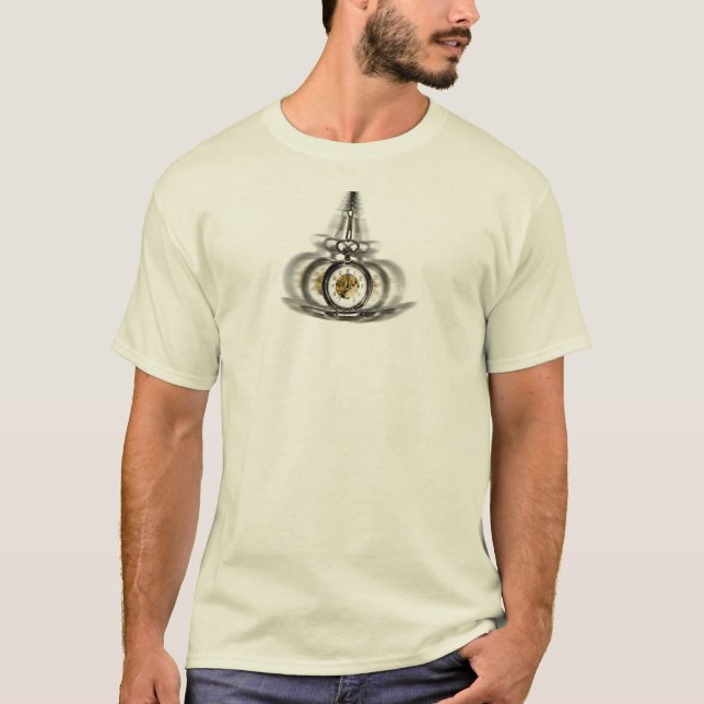 T-shirt de rotation d'horloge d'hypnose (Devant)