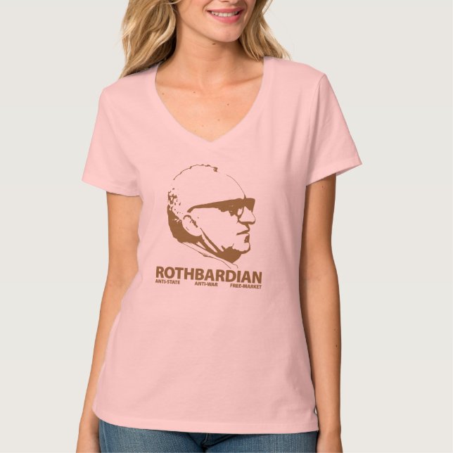 T-shirt de Rothbardian (Devant)