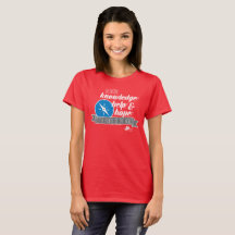 T-shirt de rouge de boussole de KHH
