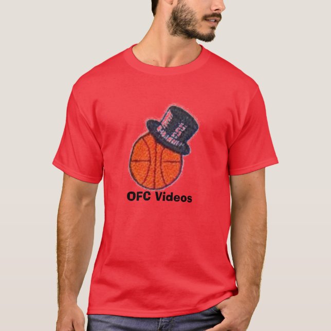 T-shirt de rouge d'OFC (Devant)