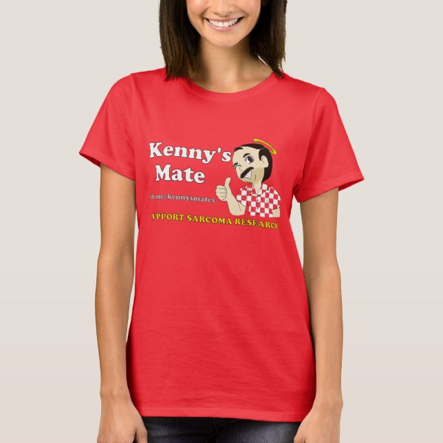 T-shirt de rouge du compagnon de Kenny (Devant)
