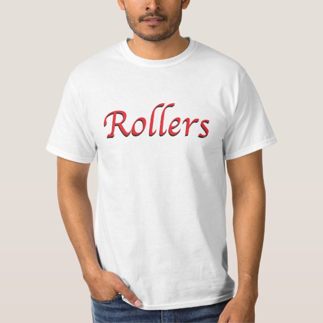 T-shirt de rouleaux (Devant)