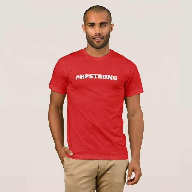 T-shirt de #RPSTRONG (Devant entier)