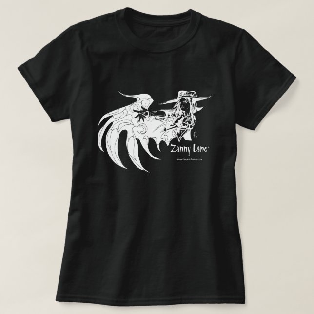 T-shirt de ruelle de Zanny (Design devant)