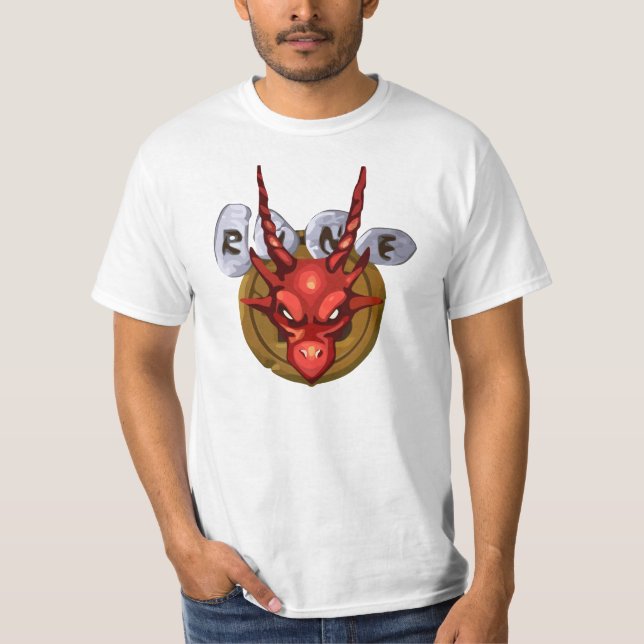 T-shirt de RuneFest de logo de Tip.It (Devant)