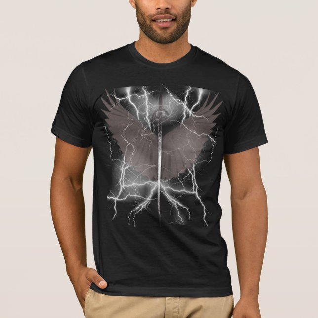 T-shirt de sacré-foudre (Devant)