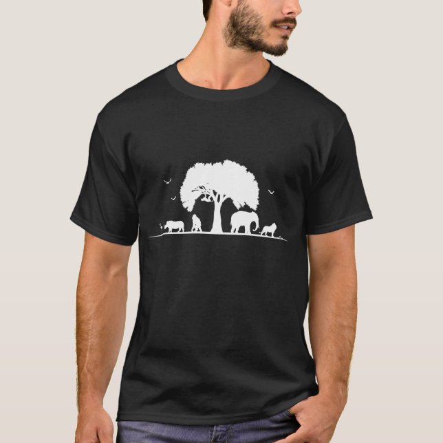 T-shirt de safari (Devant)