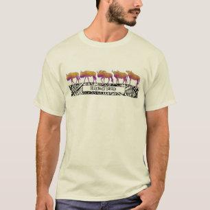 T-shirt de safari de Serengeti Afrique
