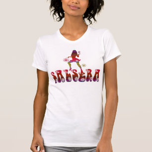 T-shirt de SALSERA avec la conception de fille et
