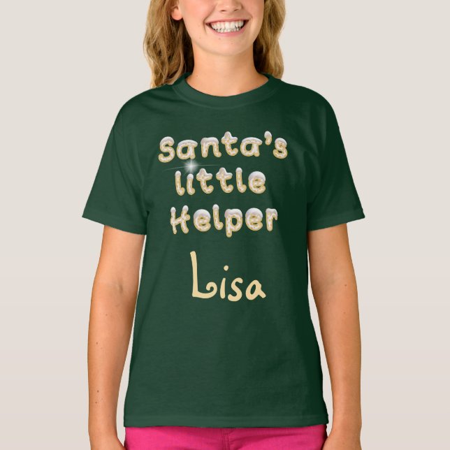 T-shirt de Santas little Helper Lisa (Devant)