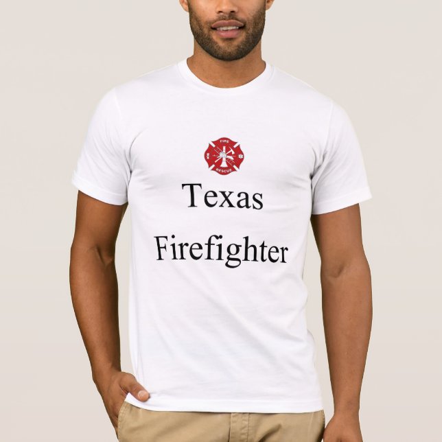 T-shirt de sapeur-pompier (Devant)