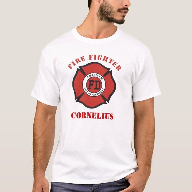 T-shirt de sapeur-pompier (Devant)