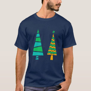 T-shirt de sapins
