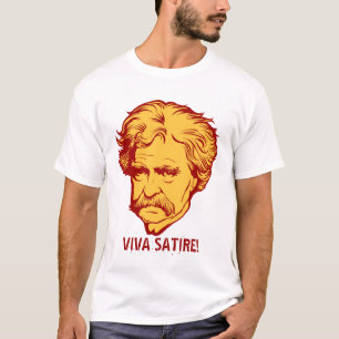 T-shirt de "satire de vivats " de Mark Twain