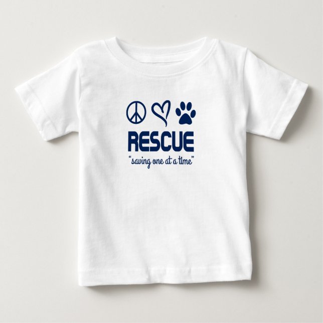 T-shirt de sauvetage pour bébé (Devant)