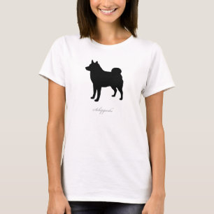 T-shirt de Schipperke (version naturelle noire)