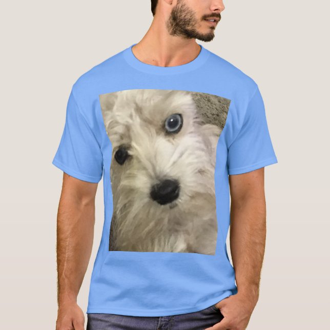 T-SHIRT DE SCHNAUZER (Devant)