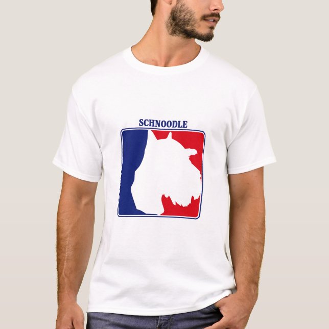 T-shirt de Schnoodle de ligue (Devant)