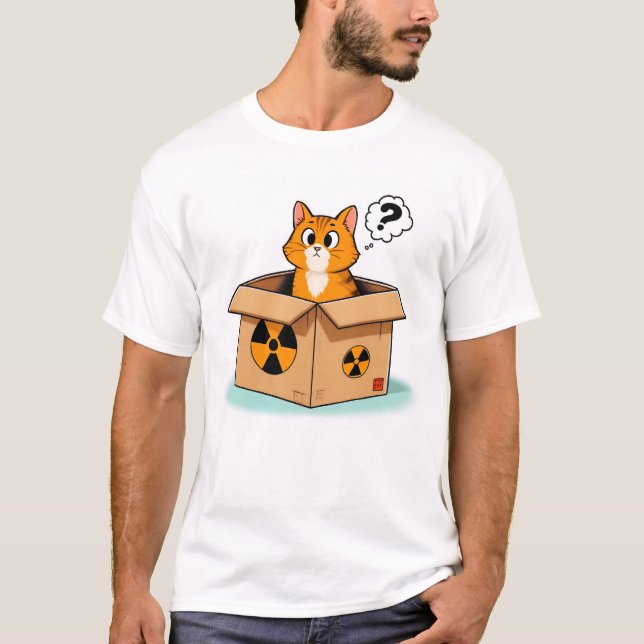 T-shirt de Schrodinger (Devant)