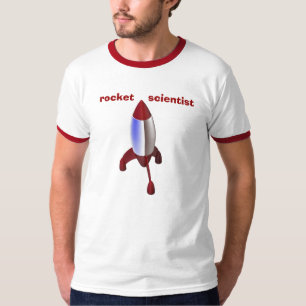 T-shirt de scientifique de Rocket pour présenter