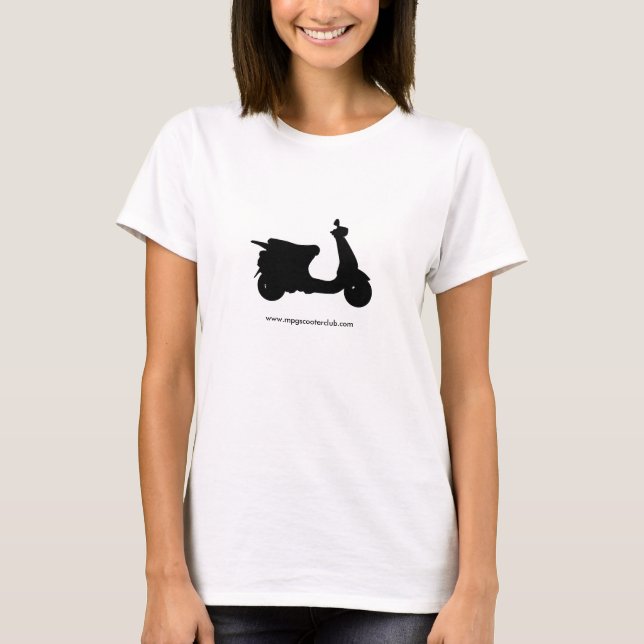 T-shirt de scooter (Devant)