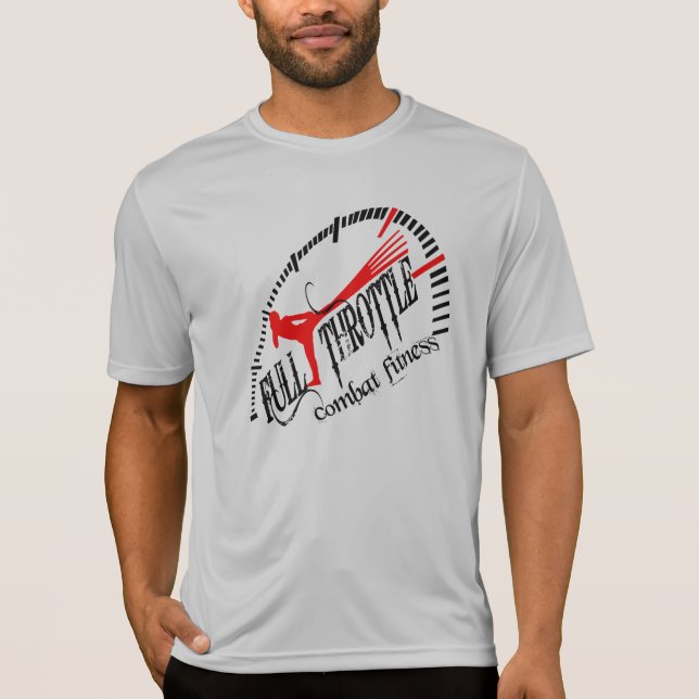 T-shirt de séance d'entraînement de Tek de sport (Devant)