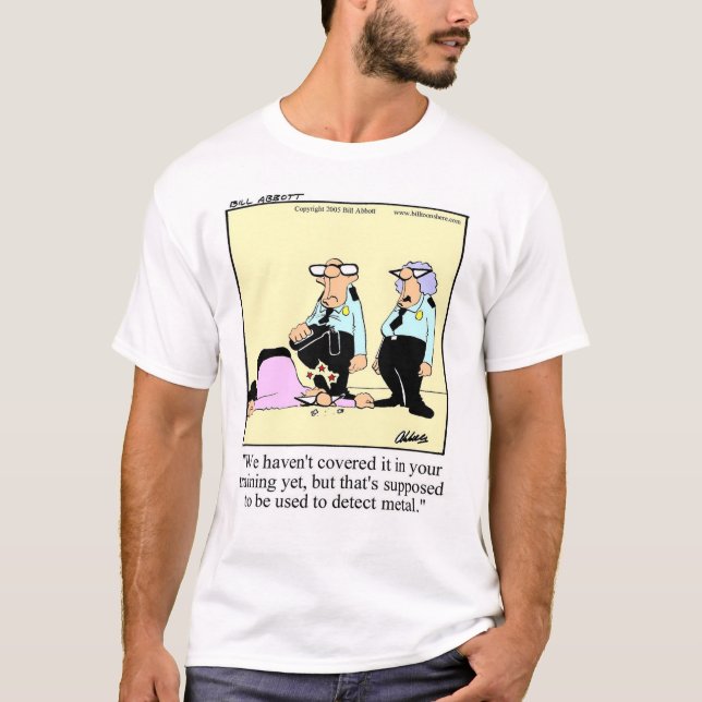 T-shirt de sécurité amusant ! (Devant)