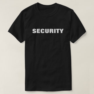 T-SHIRT de SÉCURITÉ (AVANT et DOS)