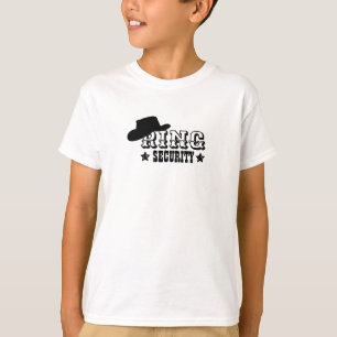 T-shirt de sécurité d'anneau de shérif