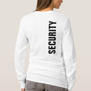 T-shirt de sécurité pour femmes avant arrière Impr