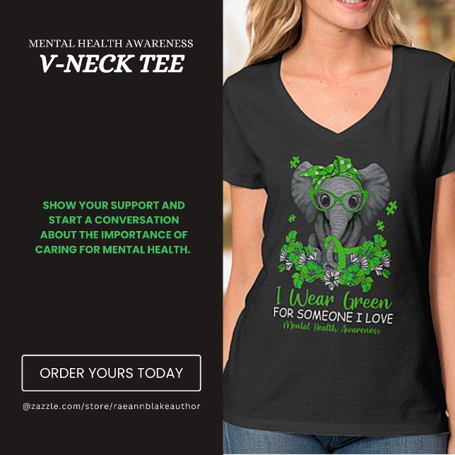 T-shirt de sensibilisation à la santé mentale (Créateur téléchargé)