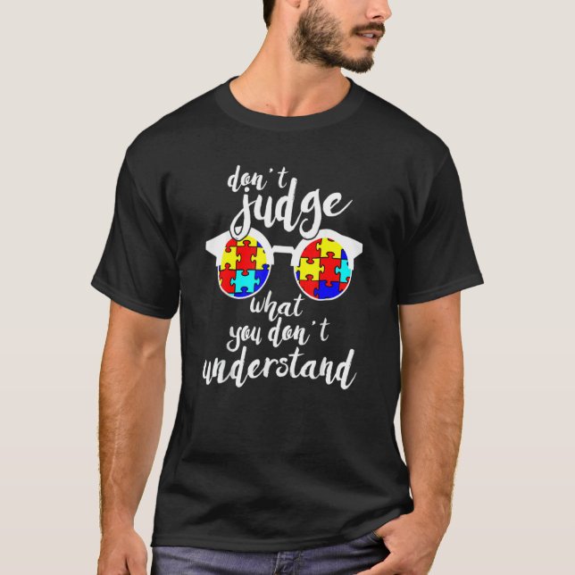 T-shirt de sensibilisation à l'autisme pour hommes (Devant)